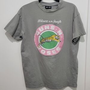 GUNS N'ROSES COTTON ON WELCOME TO THE JUNGLE BAND SHORT SLEEVE GRAPHIC TEE